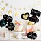 24 Pc Large Black Chalkboard Photo Booth Props – DIY Wedding & Birthday